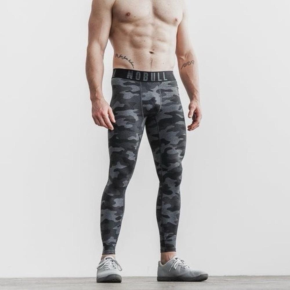 Nobull Camo Compression Tights Medium Mens